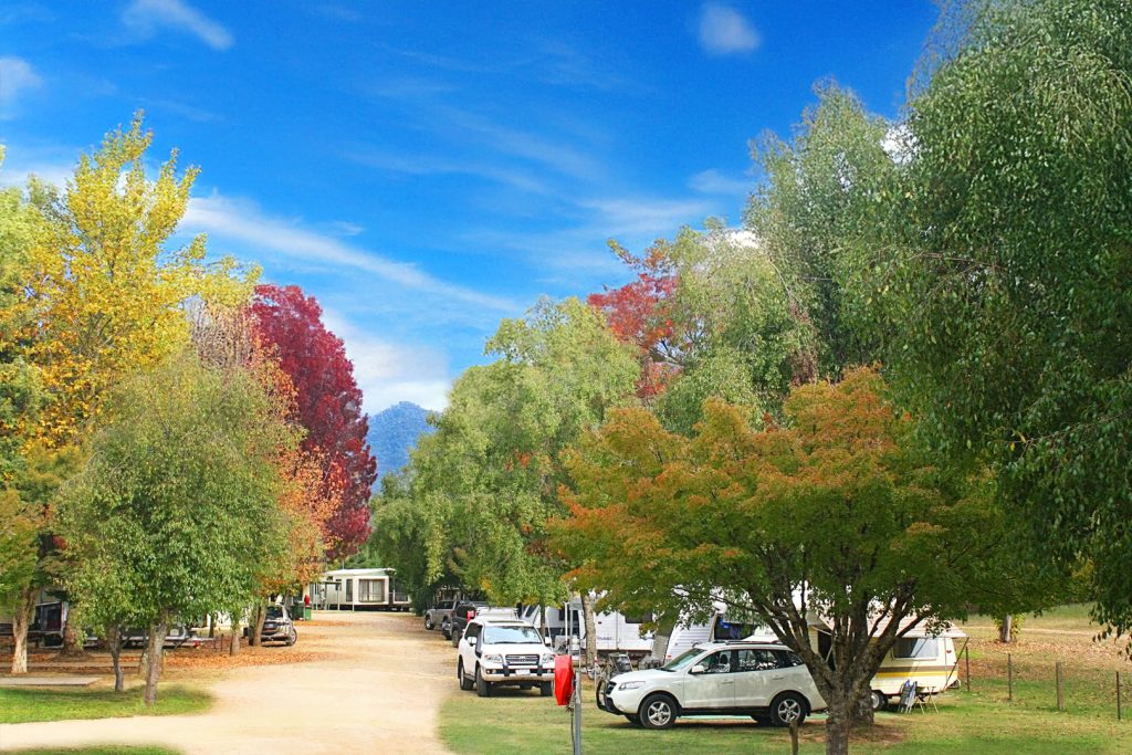 04-bright-valley-holiday-park-slab-powered-site Bright Porepunkah Holiday Park, Slab Powered Site, Bright Valley Holiday Park, Bright, Porepunkah, Big 4, Victoria, Alpine Region, Caravanning and Camping