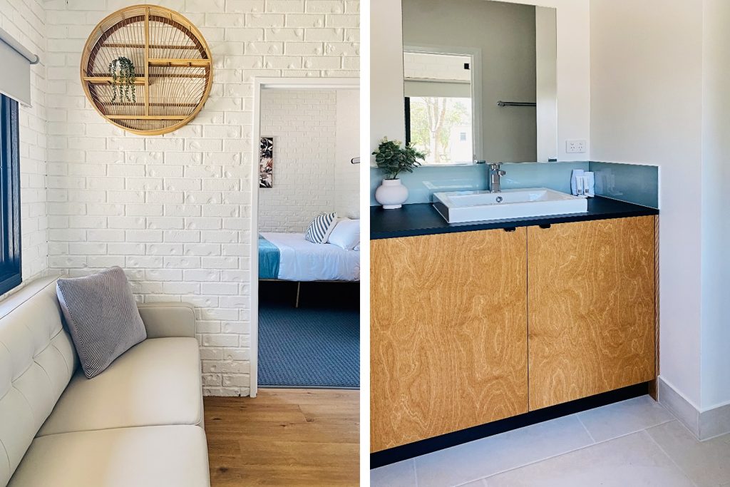 05-bright-valley-holiday-park-valley-view-3brm Bright Porepunkah Holiday Park, Porepunkah, Alpine Area, Mount Buffalo, Ovens River, 3 Bedroom Accommodation, Valley View, Holiday Home