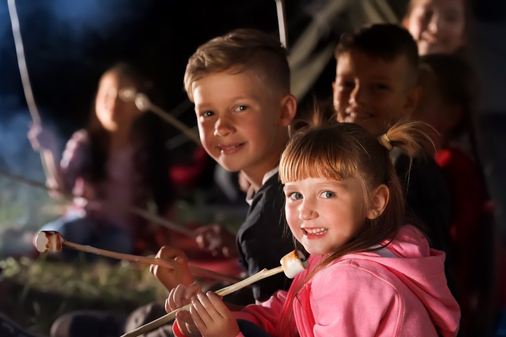 06-bright-valley-holiday-park-fire-pits Bright Porepunkah Holiday Park, Porepunkah, BIG 4, Fire Pits