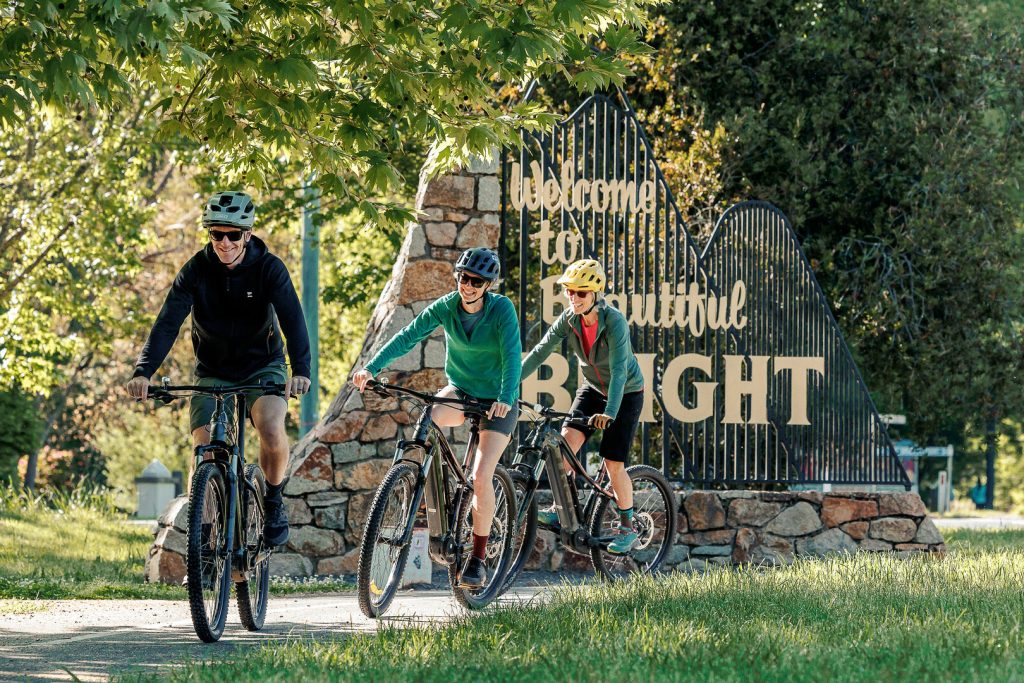 BVHP-Rail-Trail-Bike-Ride-03 Bright Porepunkah Holiday Park, BIG4, Cycling, Bike Rides, High Country Rail Trail